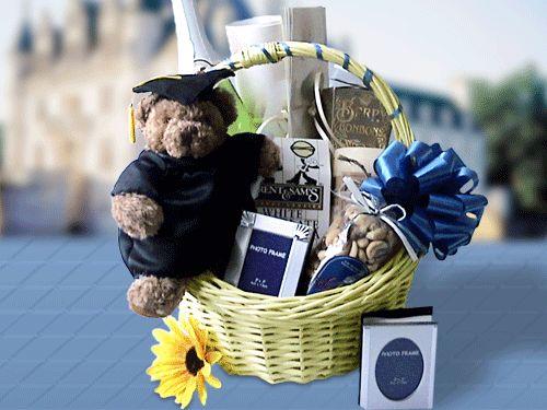 The Graduation Gift Basket using Wholesale Baskets