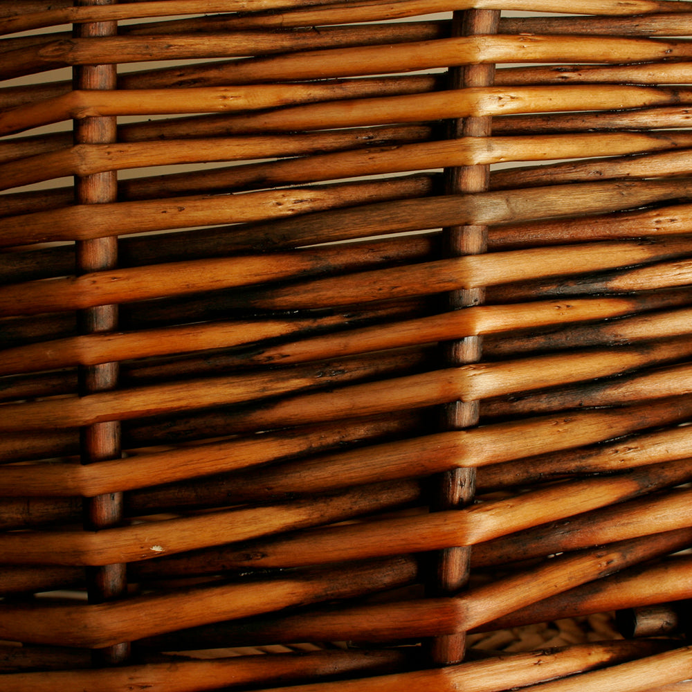 13.5&quot; Brown Willow Basket