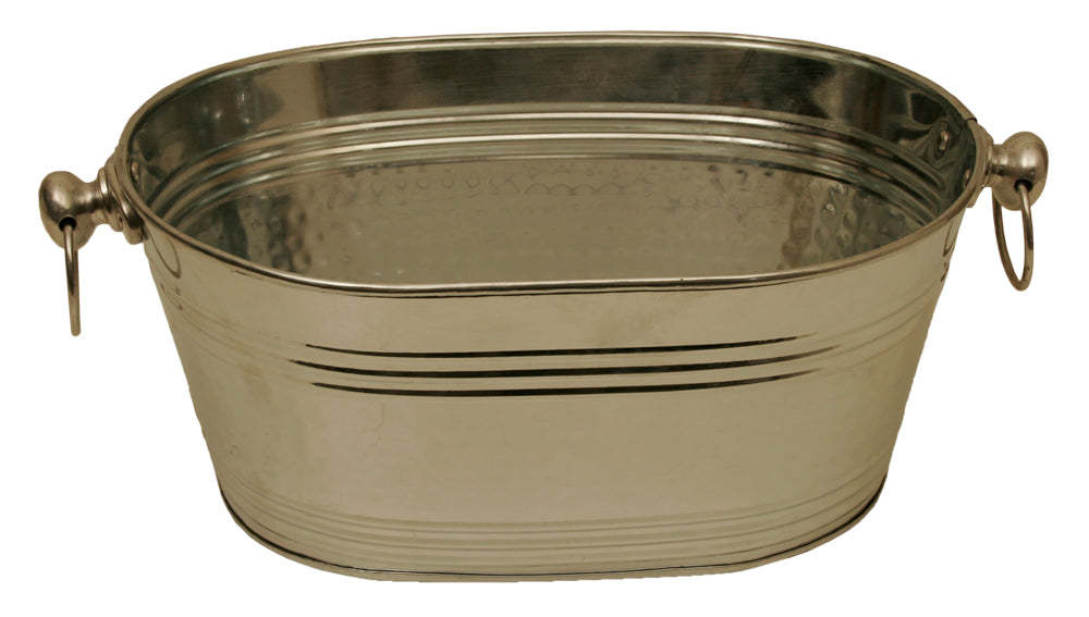 Polished Silver Beverage Bucket, Medium