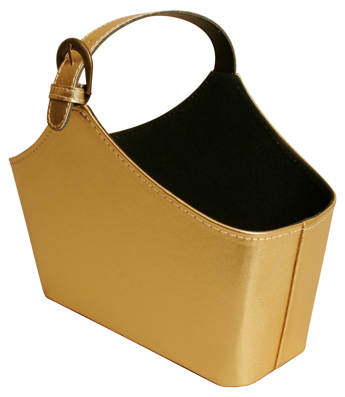 TOTE Gold Bag w/ Gold buckle