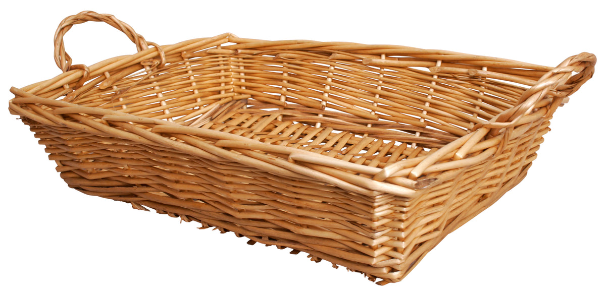 16&quot; Rectangle Honey Willow Basket