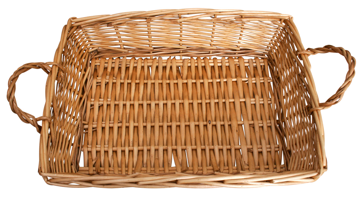 16&quot; Rectangle Honey Willow Basket