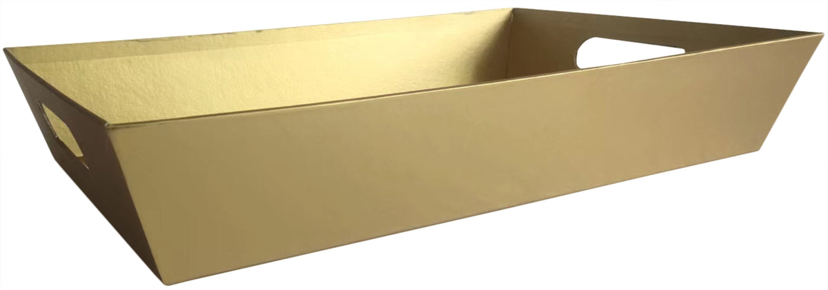 17&quot; Gold Decorative Tray