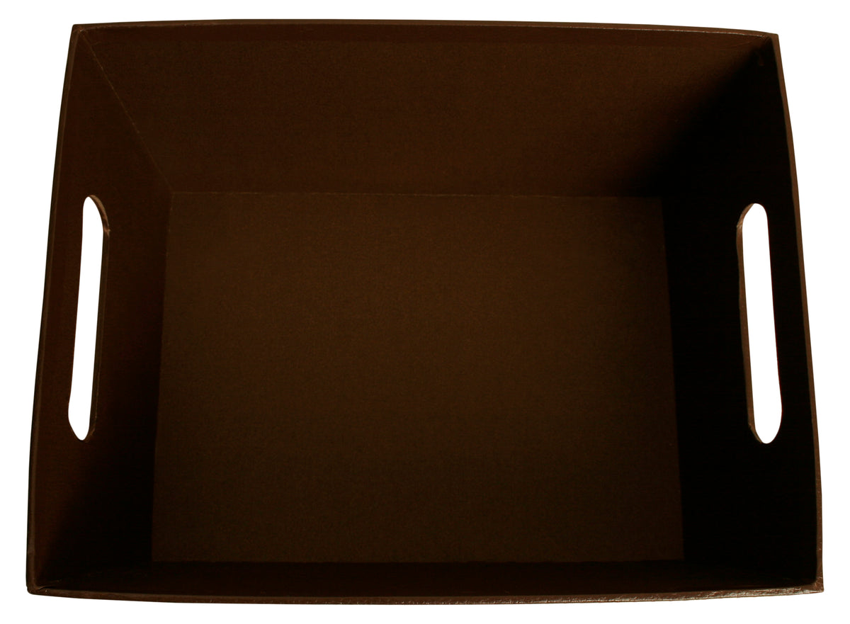10&quot; Brown Decorative Tray