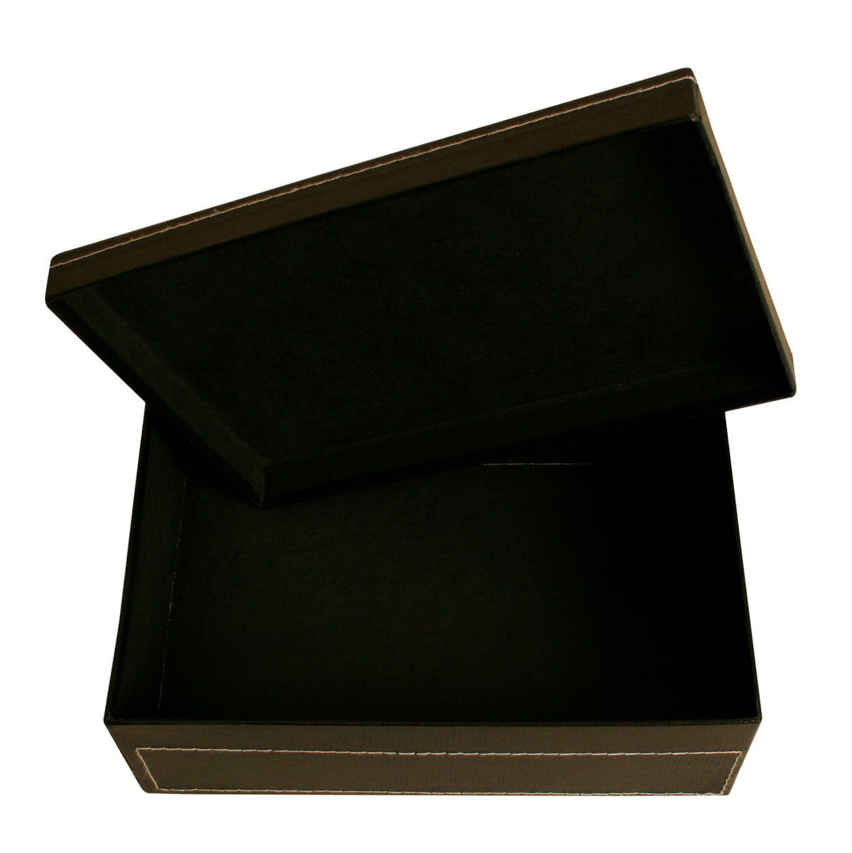 9.5&quot; Black Paperboard Box W/Lid