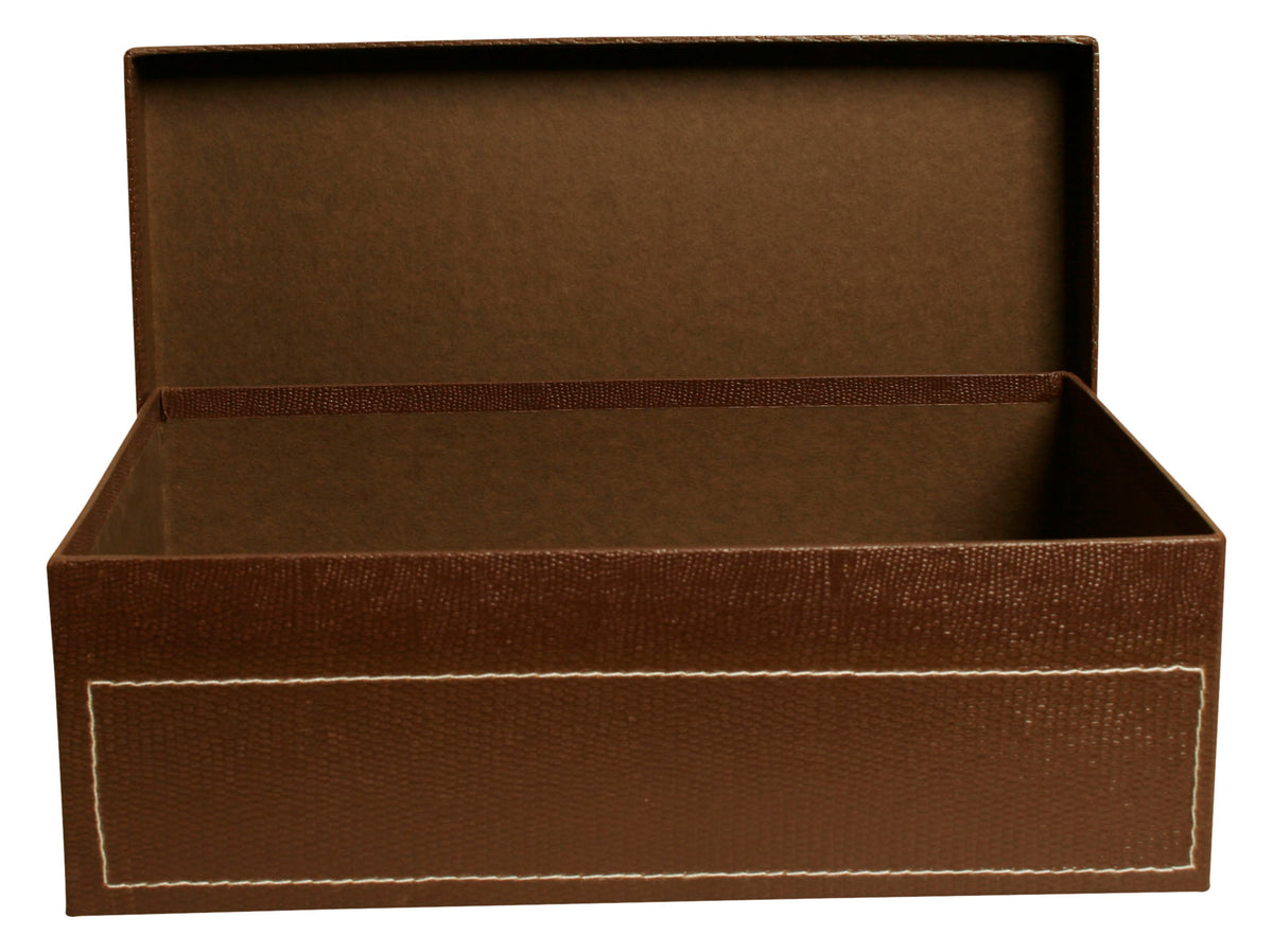 9.5&quot; Brown Paperboard Box W/Lid