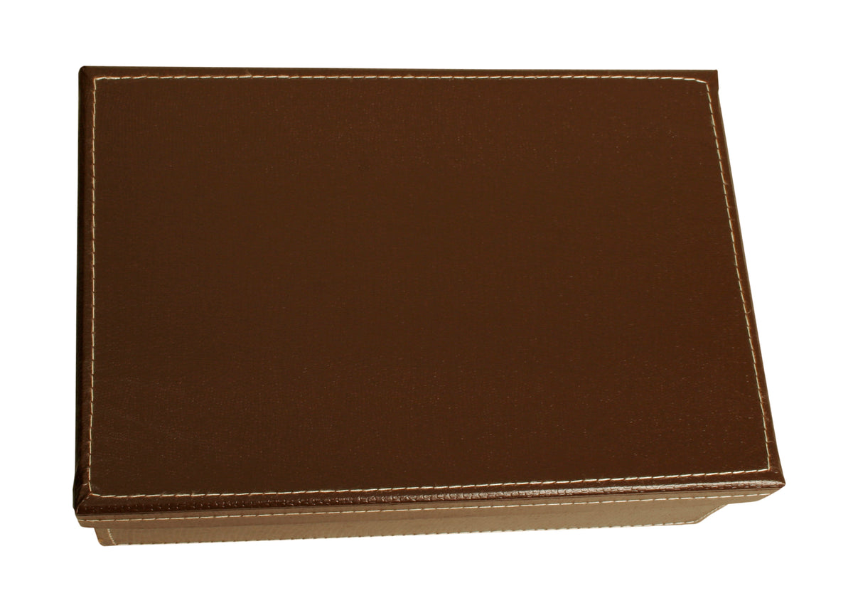 9.5&quot; Brown Paperboard Box W/Lid