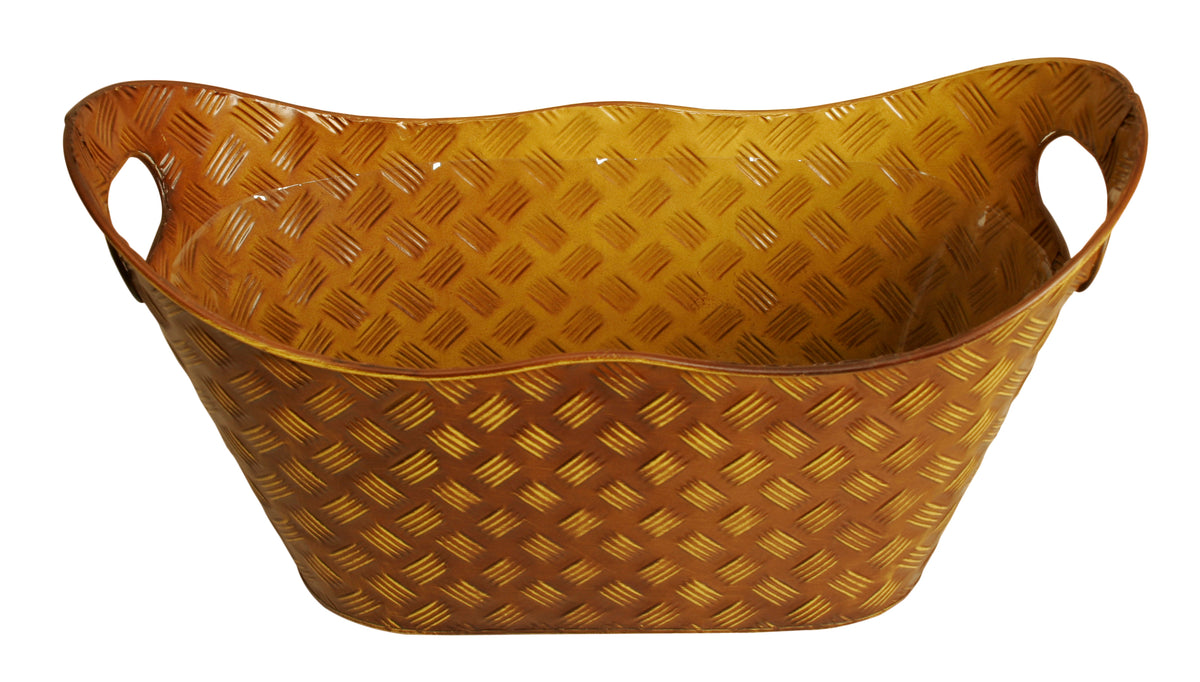 15&quot; Bronze Metal Container