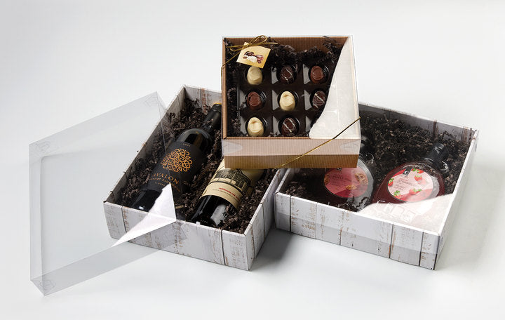 Clear Decorative Tray Lids - Small