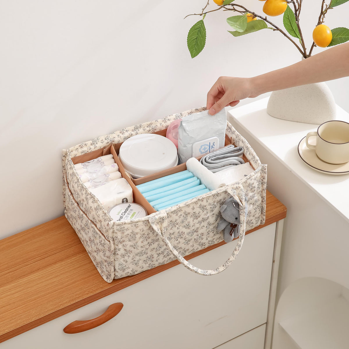 Quilted Diaper Bag