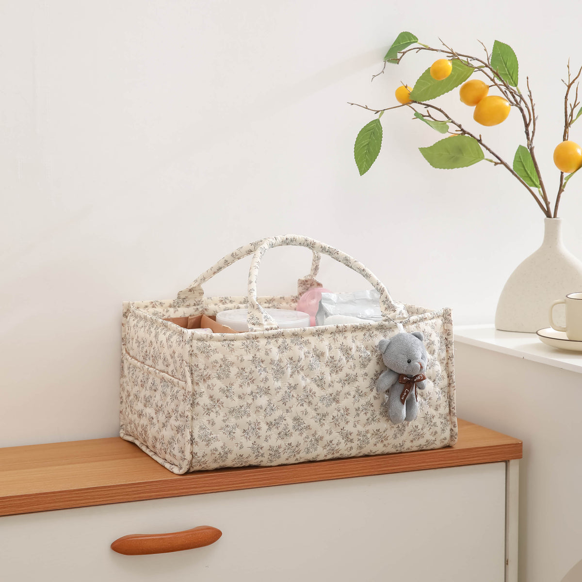 Quilted Diaper Bag