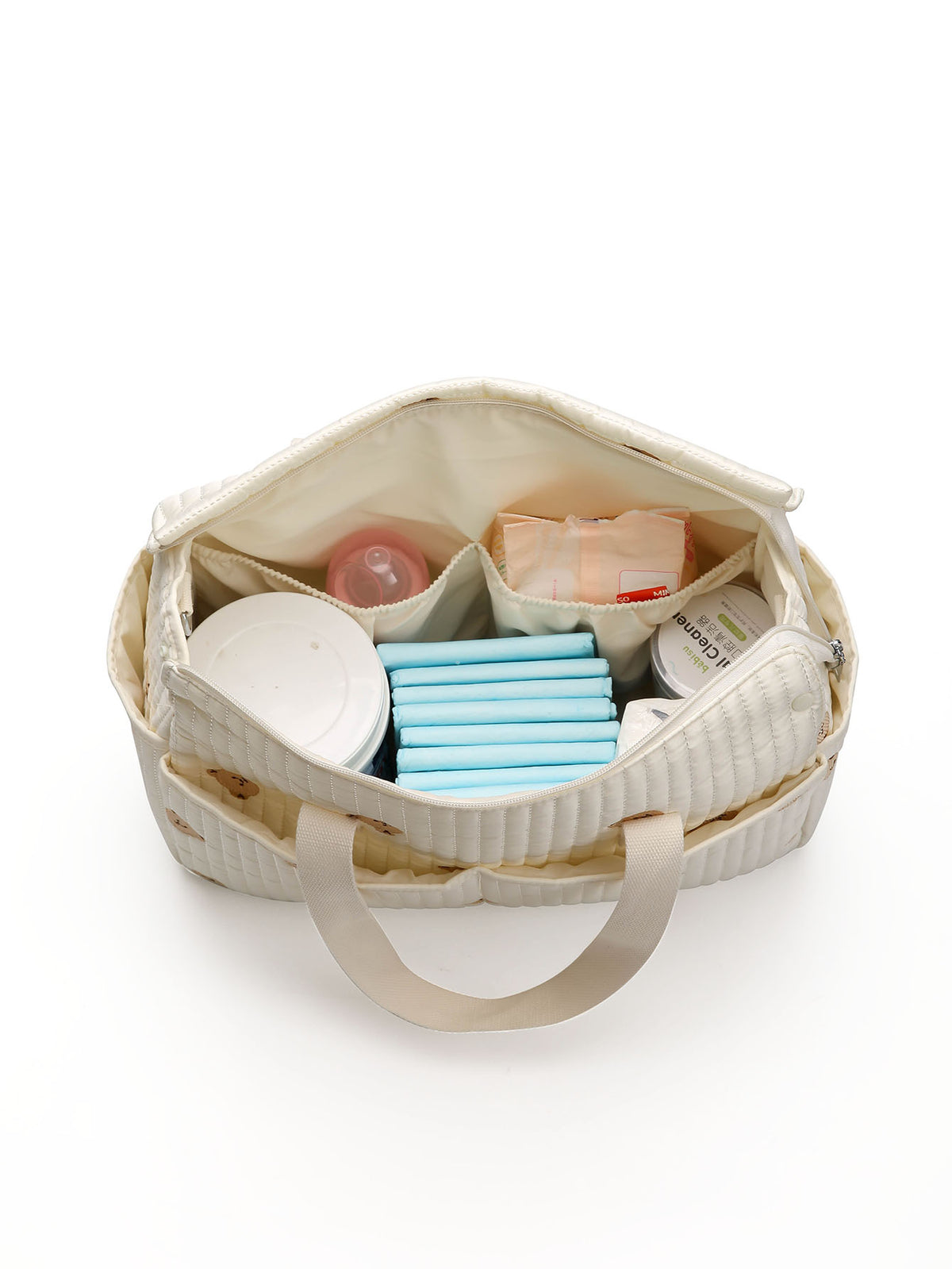 Diaper Bag w/Teddy Bears or Flowers