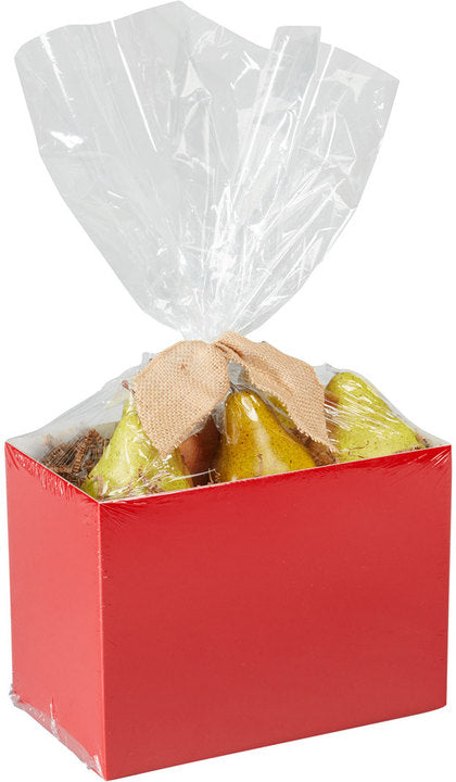 Clear Shrink Basket Bag - Large