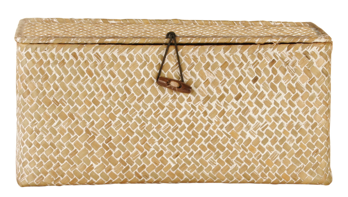 Whitewash Seagrass-Reed Trunk-Wald Imports