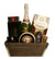 Graywash Wood Planter-Wald Imports