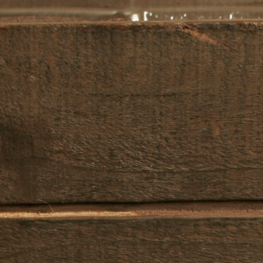 Graywash Wood Planter-Wald Imports