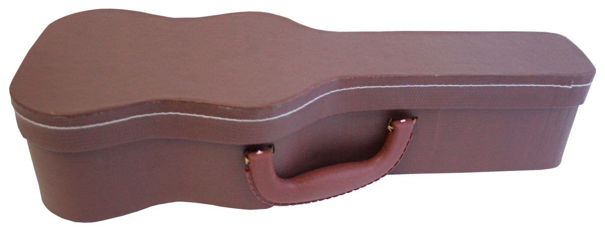 Small Brown Embossed Paperboard Guitar Box