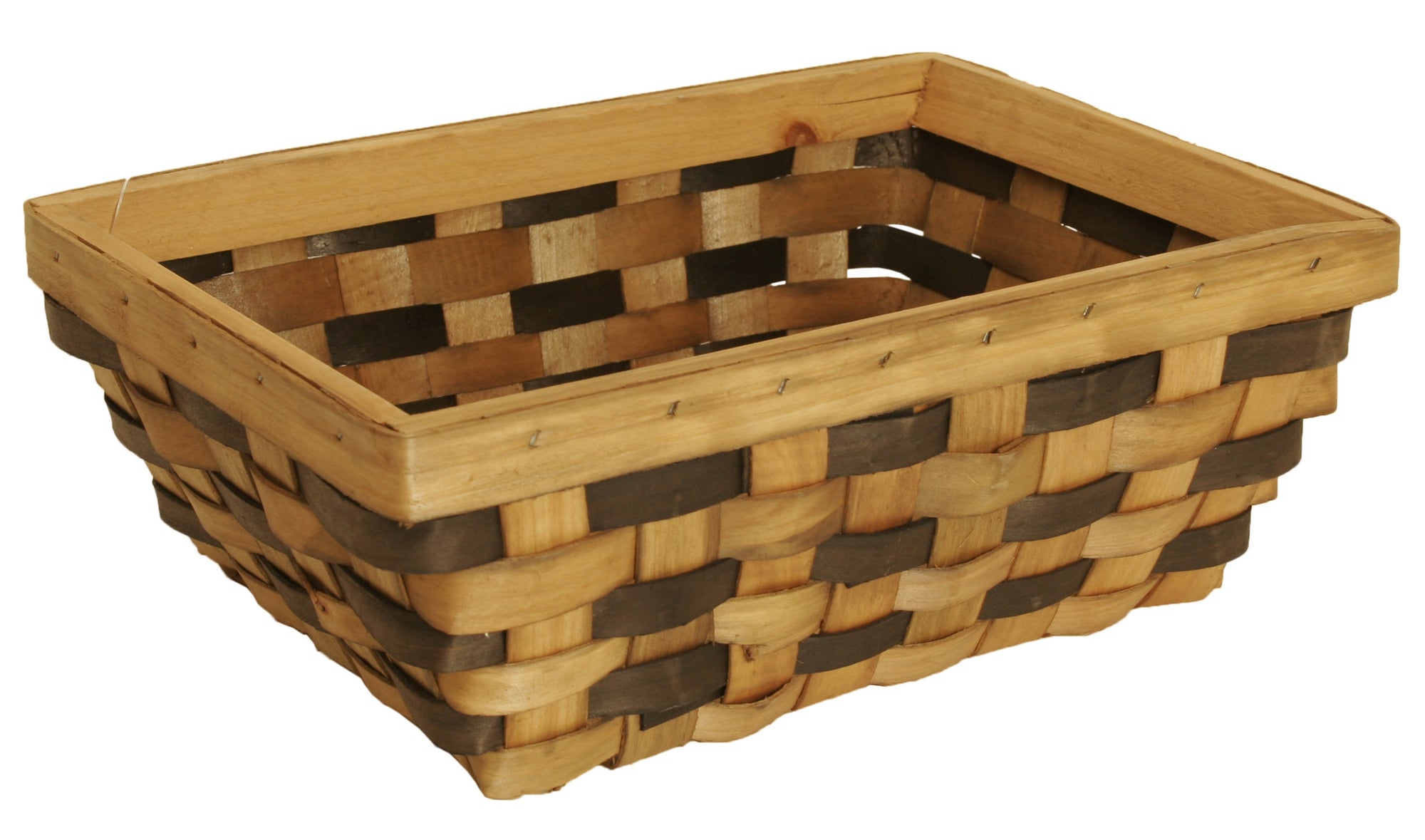 Medium Tuscana Wood Chip Basket-Wald Imports