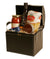 Suitcase Black Textured Paperboard Trunk-Wald Imports