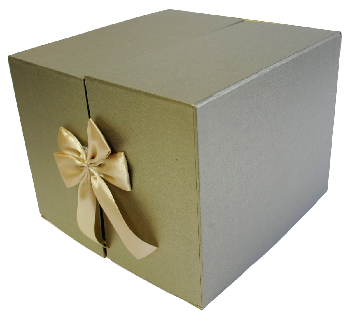 Gold Split Heart Box w/Drawer - 6 PACK