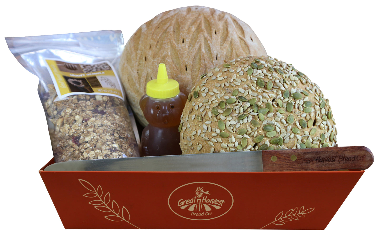 Large Red Paperboard Tray-Wald Imports