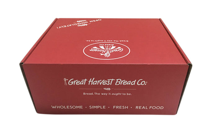 Holiday Red Baker's Box, Shippable-Wald Imports